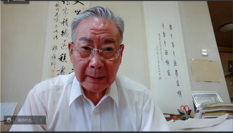 全國古籍整理出版規劃領(lǐng)導小組副組長(cháng)、全國高校古委會(huì )名譽(yù)主任、北京大學(xué)中國古文獻研究中心教授安平秋先生致辭.jpg